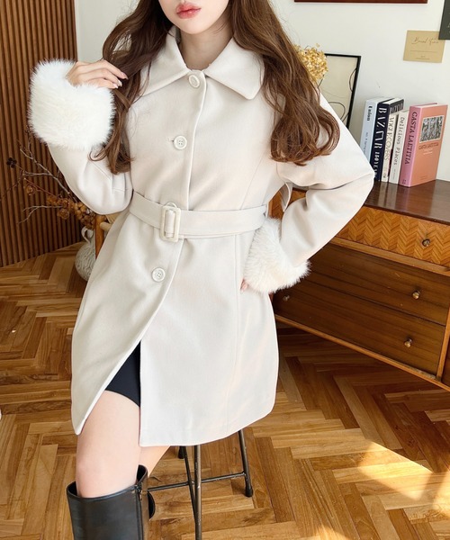 アニュアンス　ステンカラーショートコート アニュアンス ステンカラーショートコート アニュアンス anuans ステン