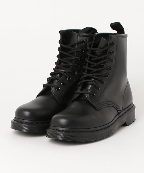 Dr. Martens 黒 レザー 厚底 ショートブーツ Dr.Martens（ドクターマーチン） ショートブーツ 5 ブラック