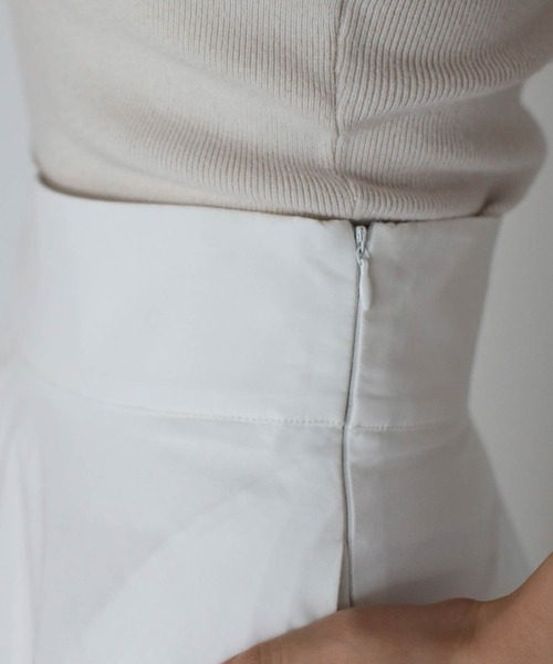 ENC スカート high waisted flare skirt / ハイウエストフレア