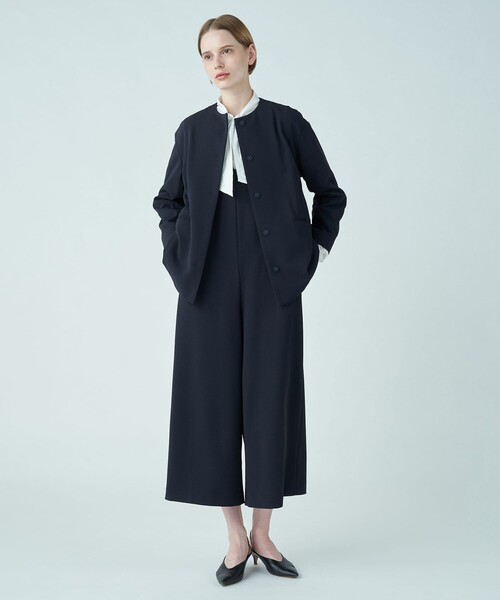Ballsey 「BALLSEY」 ノーカラージャケット 36 ネイビー