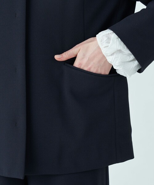 Ballsey 「BALLSEY」 ノーカラージャケット 36 ネイビー