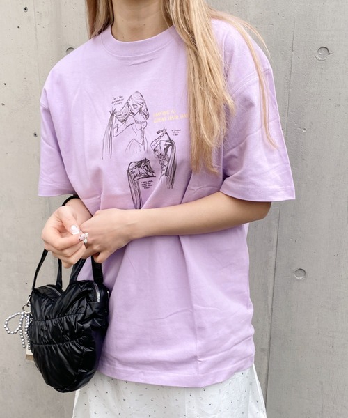 キャラチョイ tシャツ ディズニー/Disney/プリンセス/Princess