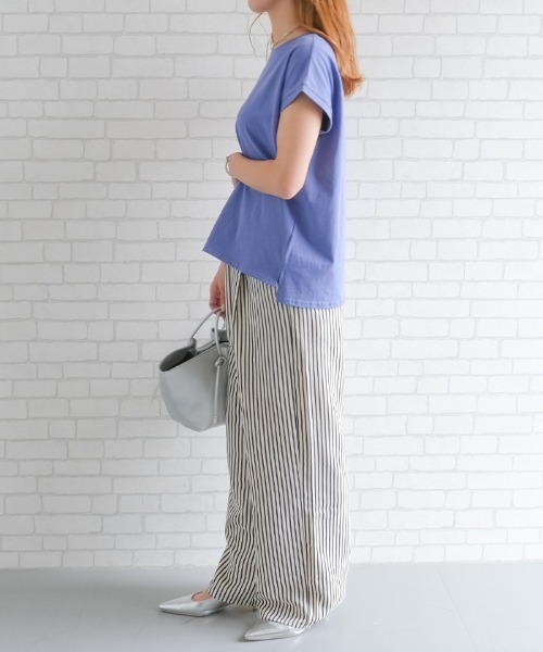 パンツ ストライプイージーパンツ レディース : ZOZOTOWN Yahoo