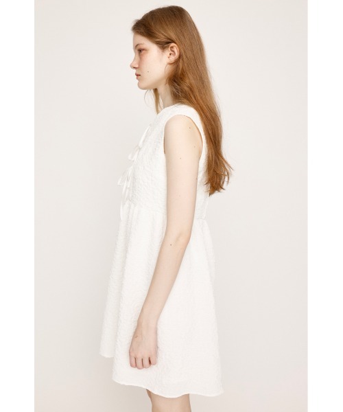 SLY（スライ） ワンピース FLOATING CLOTH RIBBON N/S S/OP
