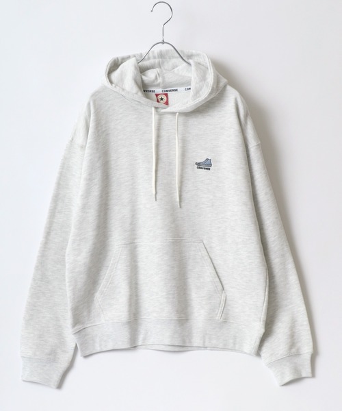 「CONVERSE」 プルオーバーパーカー M グリーン系その他 レディース_画像4