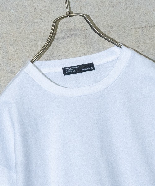 「Naive magic」 半袖Tシャツ LARGE ブルー メンズ