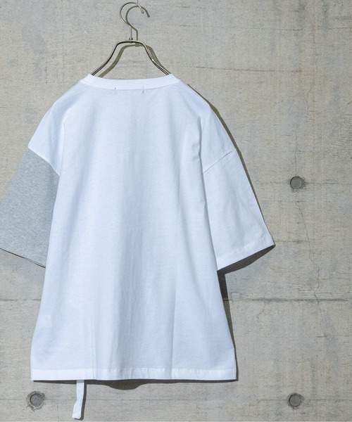 「Naive magic」 半袖Tシャツ LARGE ブルー メンズ