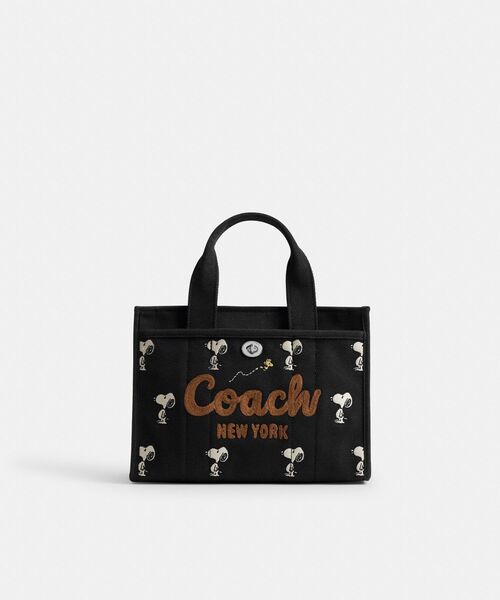 PEANUTS トートバッグ 「COACH X PEANUTS」カーゴ トート バッグ