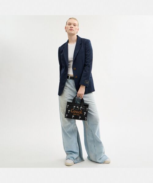 限定品 COACH × PEANUTS カーゴ トート A4収納可 キャンバス COACH｜【公式】【COACH X PEANUTS】カーゴ トート バッグ 26