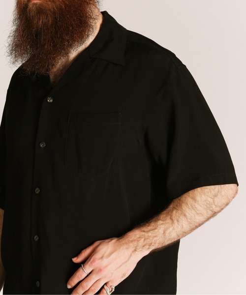 Schott N.Y.C シャツ x G.F/ショット×ゴッドファーザー/RAYON