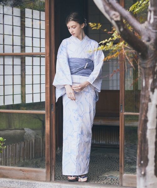 Maison de FLEUR 浴衣セット Maison de FLEUR - 即納*メイド浴衣4点セット 希少 和洋折衷