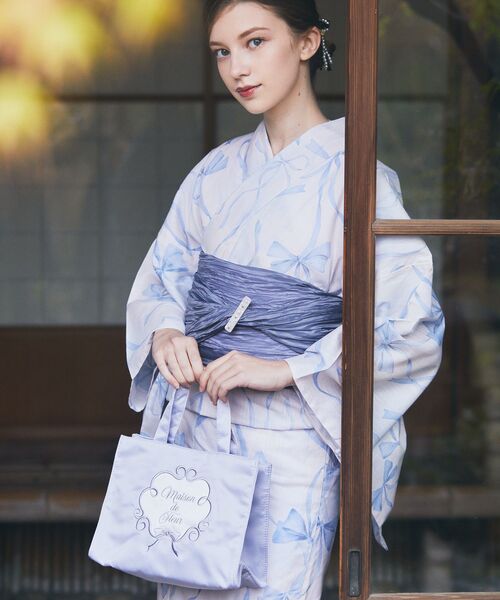 Maison de FLEUR 浴衣 リボン浴衣 レディース : ZOZOTOWN Yahoo