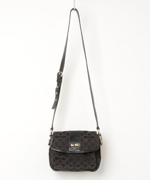 COACH 「COACH」 ショルダーバッグ - ブラック レディース