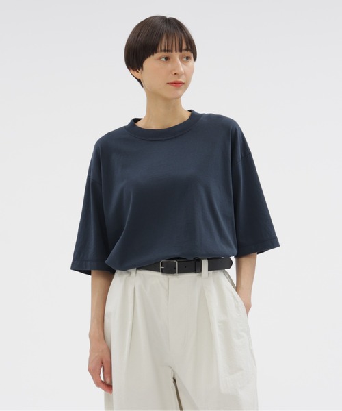 MHL セットアップ　ダークネービー FLEX JERSEY】ハイゲージジャカードグレンチェックセットアップ