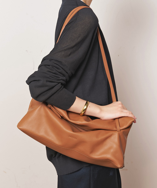 arron ハンドバッグ 「arron/ アロン」soft leather bag
