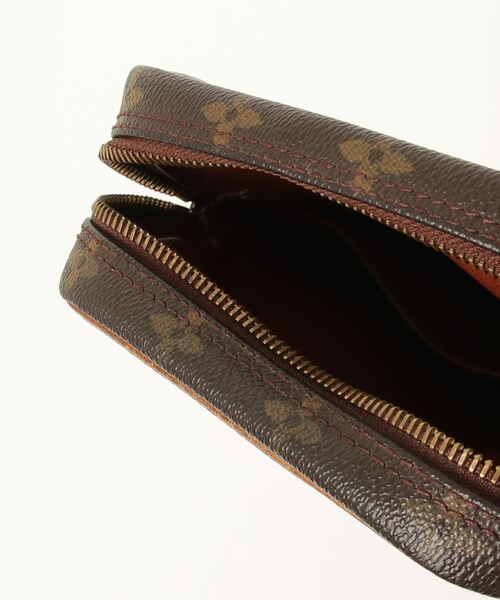 【ヴィンテージ】Rank:B☆LouisVuitton ドーピンミニ ショルダー GRANNY 口金ミニショルダーバッグ(ブラック)（レディース