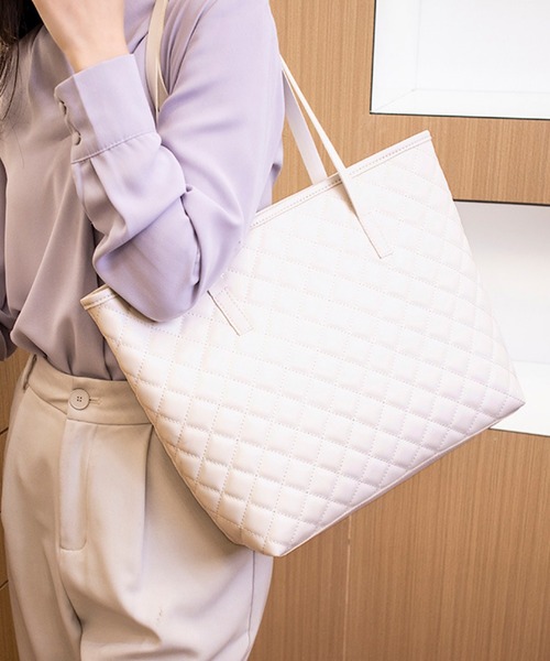 VIBGYOR トートバッグ urbanfemine./キルティングデザイントート
