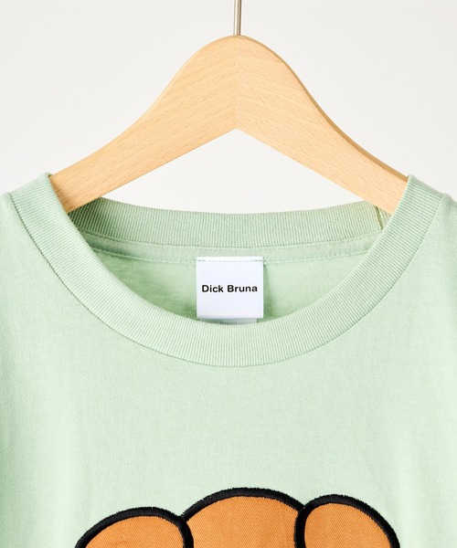 Miffy（ミッフィー） tシャツ 「 」アップリケTシャツ WNI レディース