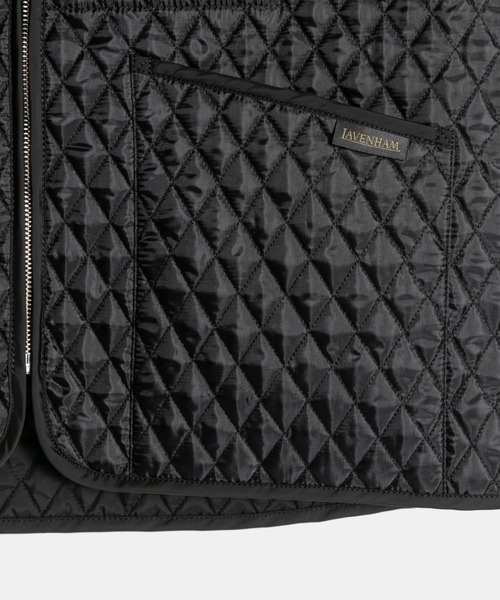 LAVENHAM（ラベンハム） ベスト ジレ Black Edition Zipped Gilet Mens