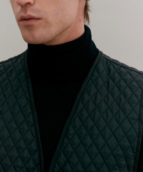 LAVENHAM（ラベンハム） ベスト ジレ Black Edition Zipped Gilet Mens