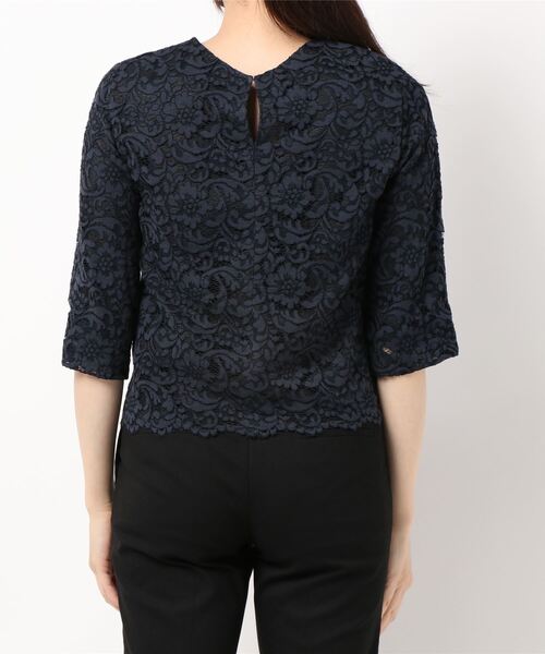 「martinique」 7分袖ブラウス FREE ネイビー レディース_画像3