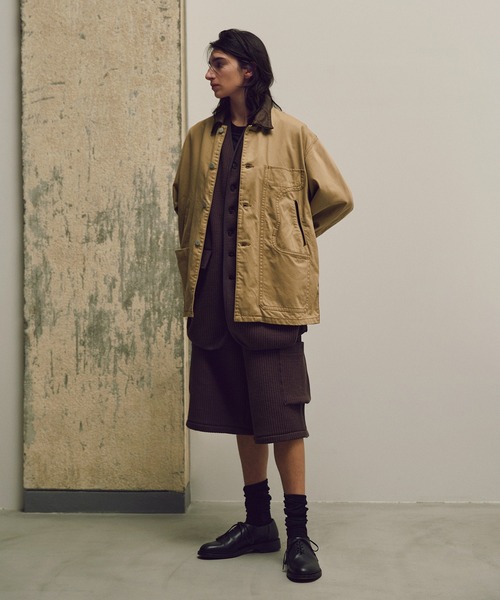 ミリタリージャケット モッズコート Connected pocket Drill Jacket