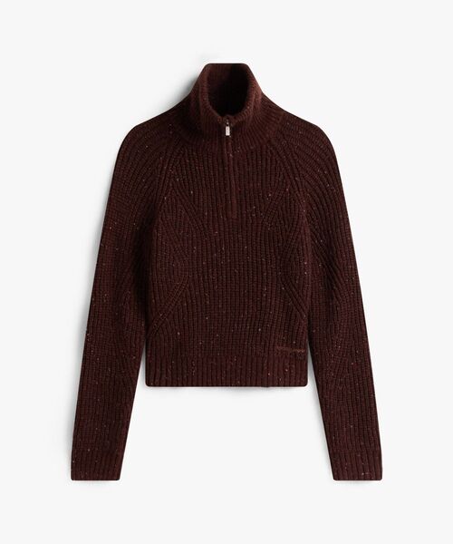 TOMMY JEANS（トミー・ジーンズ） ニット セーター クオータージップ 