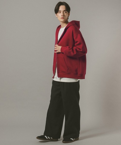 RAGEBLUE（レイジブルー） パーカー ソフトタッチ/ダブルジップ