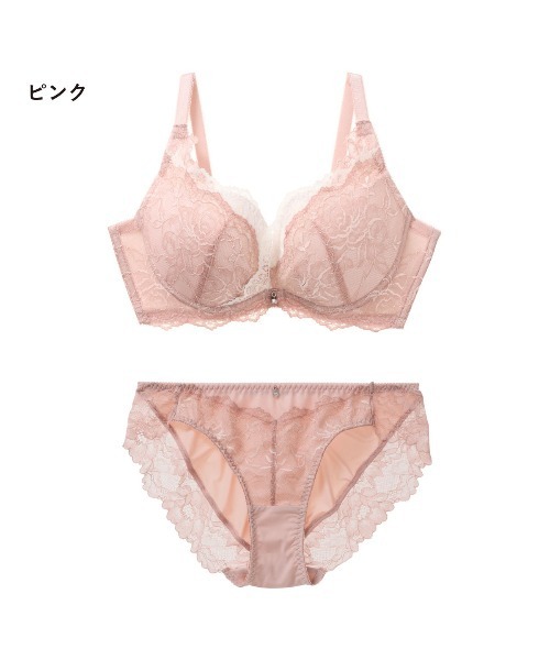 チュチュアンナ（tutuanna） ブラジャー ショーツセット 「脇肉0ブラ