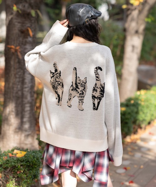 WEGO（ウィゴー） セーター ニット WEGO/「25年秋冬新作」アニマル