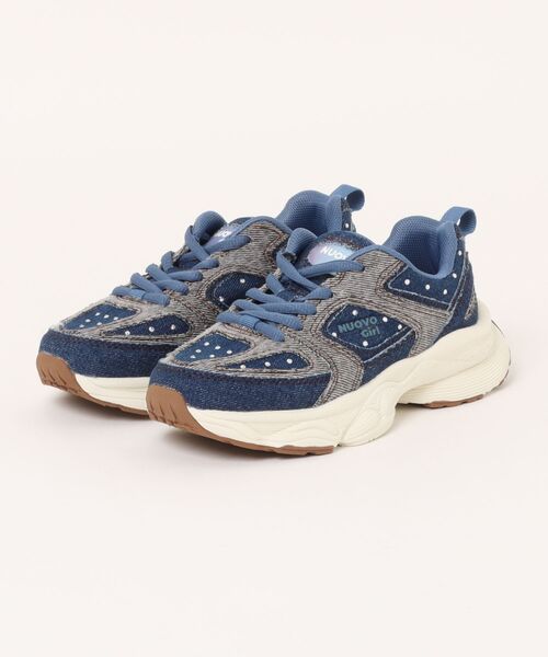 リリーページ NUOVO（ヌオーヴォ） スニーカー 19-24(H) LILY リリー N9376J DENIM