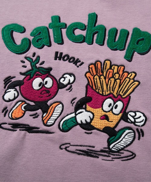 トレーナー スウェット HOOK -original- Catchup! ケチャップ＆フライ