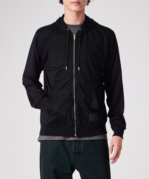 Paul Smith（ポール・スミス） パーカー Cropped Logo” テックウール