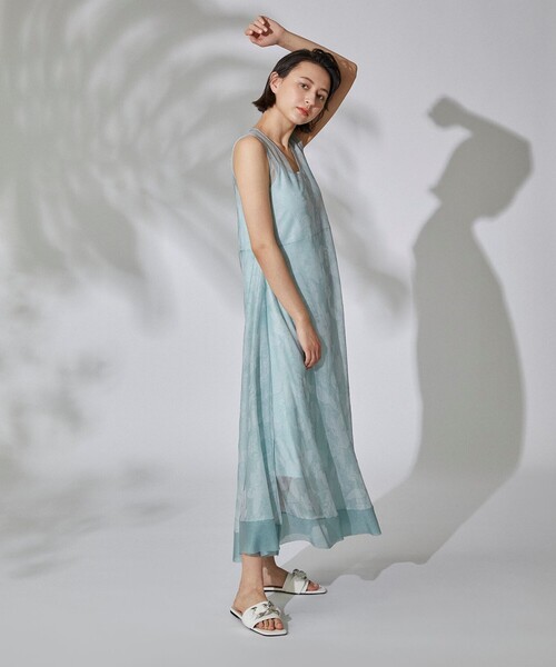 GRACE CONTINENTAL ノースリーブワンピース 36号