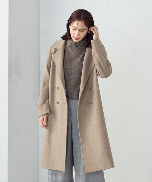 COMME CA ISM（コムサイズム） コート チェスターコート ロング