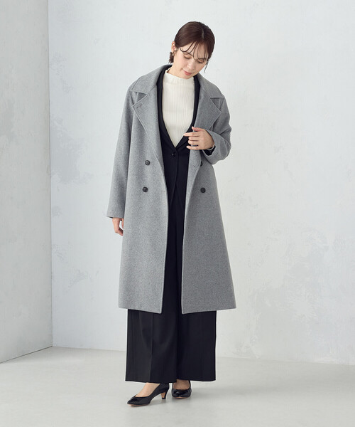 COMME CA ISM（コムサイズム） コート チェスターコート ロング