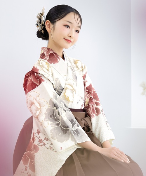 SOUBIEN（創美苑） 着物 卒業式 「floro by SOUBIEN」ハイジュニア袴4