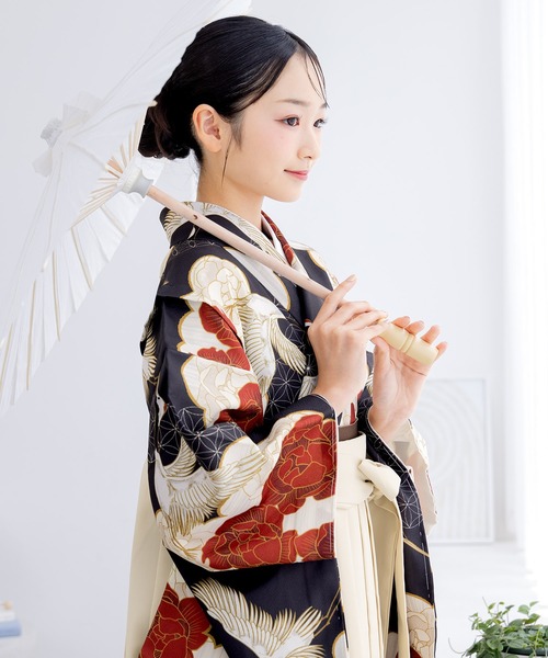 SOUBIEN（創美苑） 着物 卒業式 「floro by SOUBIEN」ハイジュニア袴4