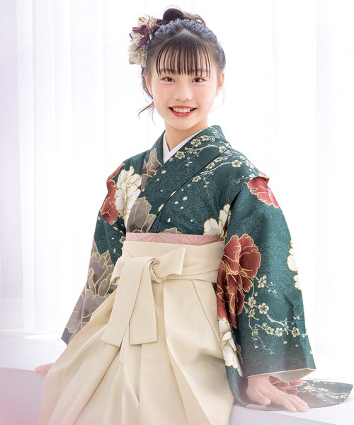 SOUBIEN(創美苑) 着物 卒業式 「floro by SOUBIEN」ハイジュニア袴4 SOUBIEN(創美苑) 着物 卒業式 「floro by SOUBIEN」ハイジュニア袴4