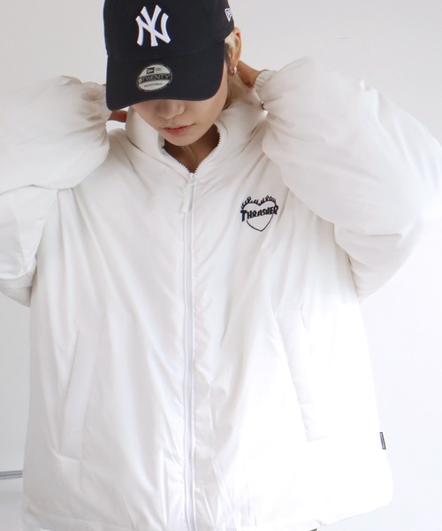 THRASHER（スラッシャー） ダウンジャケット ダウン 「THRASHER