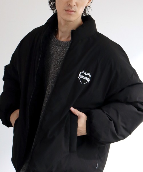 THRASHER（スラッシャー） ダウンジャケット ダウン 「THRASHER