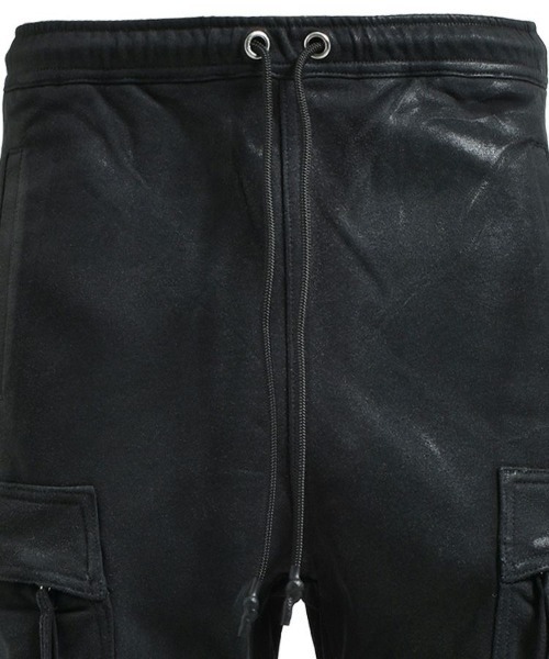 ジーンズ 「BREATH」COATING TRIPLE CARGO PANTS / ブラック 「BR25AW-P1001」 メンズの画像