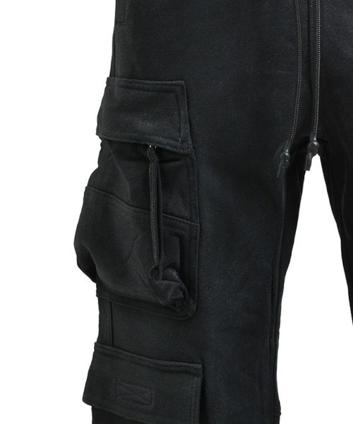 ジーンズ 「BREATH」COATING TRIPLE CARGO PANTS / ブラック 「BR25AW-P1001」 メンズの画像