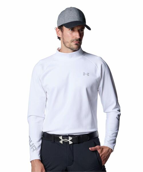 日本のオンラインショップ UA Golf メンズワイドハイネックポロシャツ