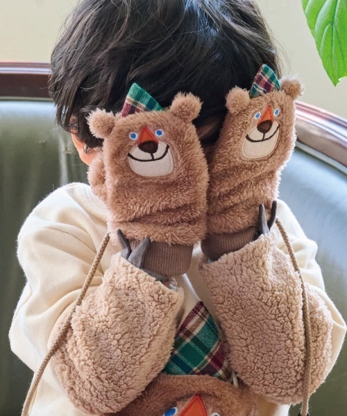 kladskap（クレードスコープ） 手袋 「コロボックル」アニマルミトン