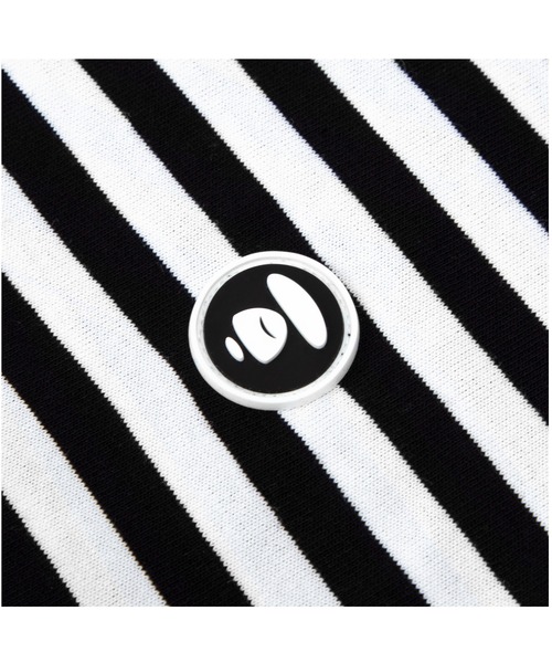 「AAPE BY A BATHING APE」 半袖Tシャツ X-LARGE ブラック系その他 メンズ_画像4