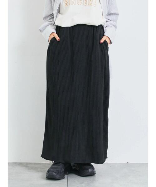 Samansa Mos2（サマンサモスモス） スカート アソート楊柳プリーツ