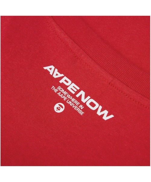 「AAPE BY A BATHING APE」 半袖Tシャツ LARGE ホワイト メンズ_画像9