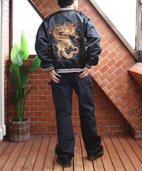 8 スカジャン スカジャン/昇龍 メンズ レディース : ZOZOTOWN Yahoo