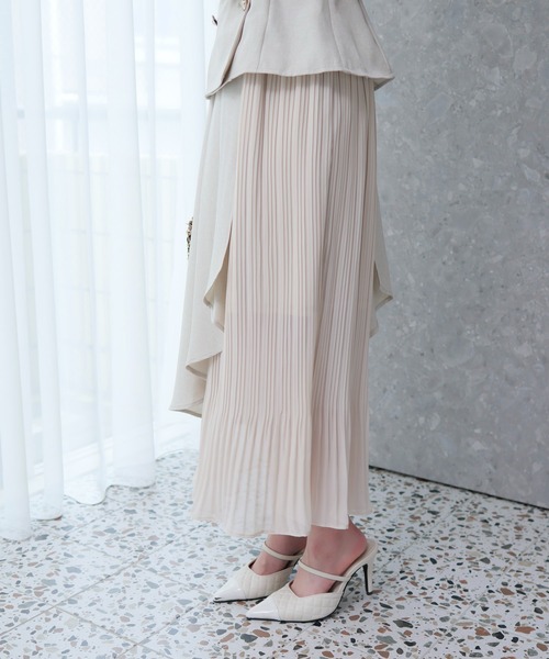 「LIPSERVICE」 シャツワンピース S ライトベージュ レディース_画像9